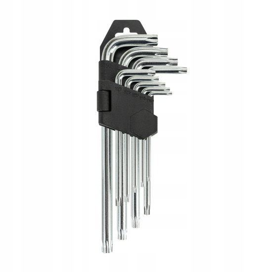 VERGIONIC Zestaw Kluczy TORX 9el. T10-T50- 0070